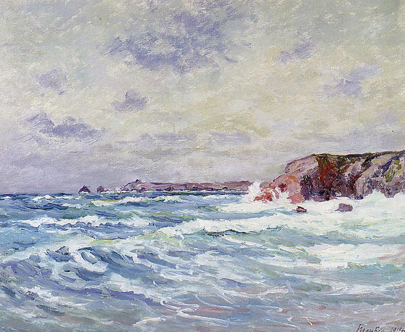  Maxime Maufra Port-Bara (also known as Near the Ile de Quiberon) - Art Print