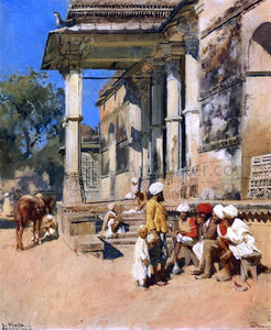  Edwin Lord Weeks Portico of a Mosque, Ahmedabad - Art Print