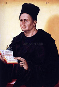  Jan Polack Portrait of a Benedictine Monk - Art Print