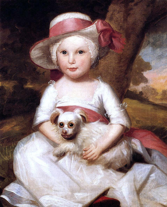  Ralph Earl Portrait of a Child - Art Print