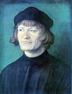 Albrecht Durer Portrait of a Clergyman - Art Print