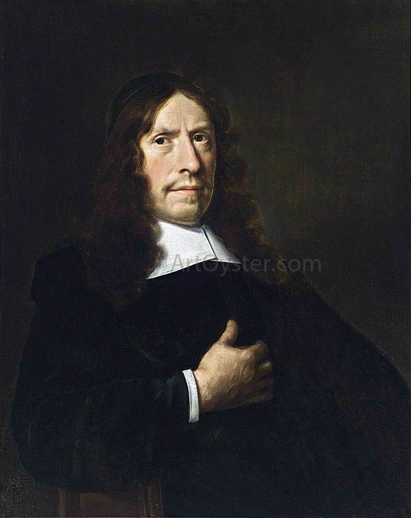  Hendrick Cornelisz Van Vliet Portrait of a Cleric - Art Print