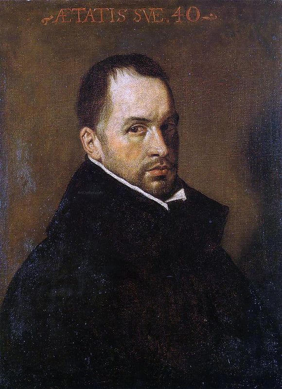  Diego Velazquez Portrait of a Cleric - Art Print
