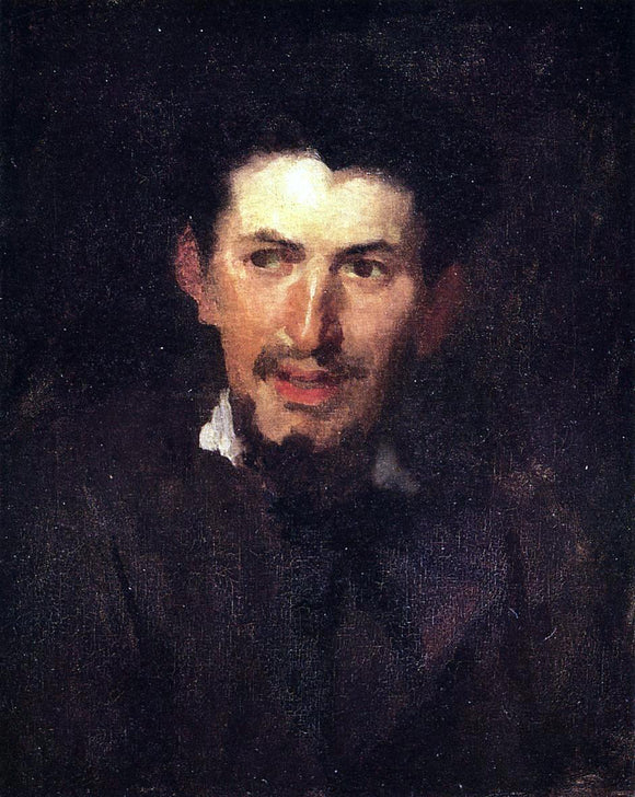  Frank Duveneck Portrait of a Fellow Artist - Art Print