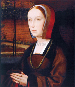  Jan Provost Portrait of a Female Donor - Art Print