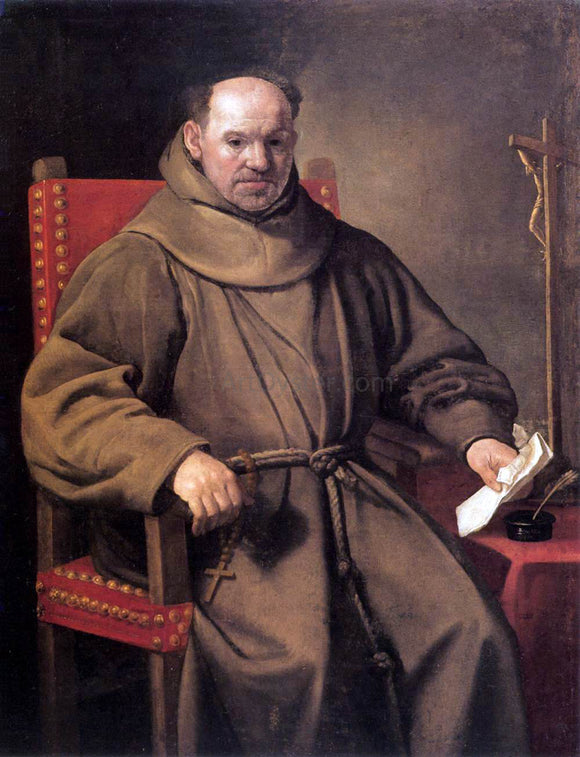  Carlo Ceresa Portrait of a Friar - Art Print