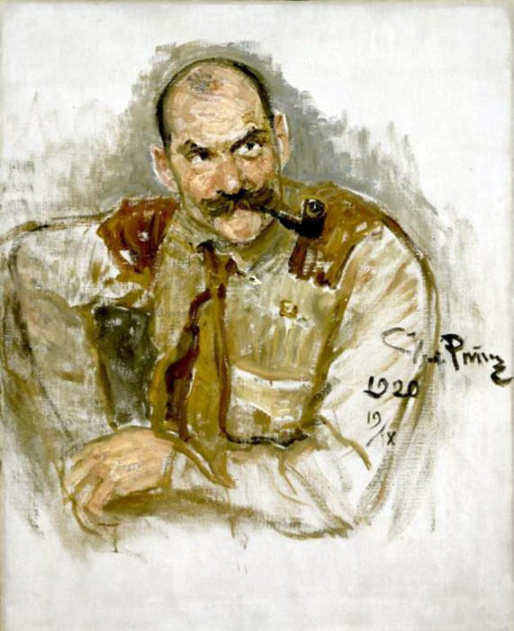  Ilia Efimovich Repin Portrait of A. Gallen-Kallela - Art Print
