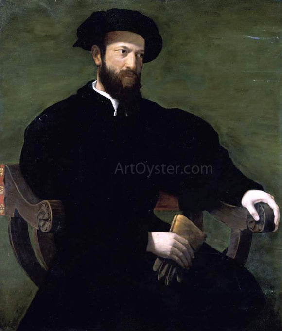  Cecchino Del Salviati Portrait of a Gentleman - Art Print