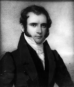  Daniel Dickinson Portrait of a Gentleman - Art Print