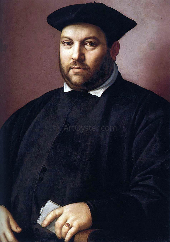  Ridolfo Ghirlandaio Portrait of a Gentleman - Art Print