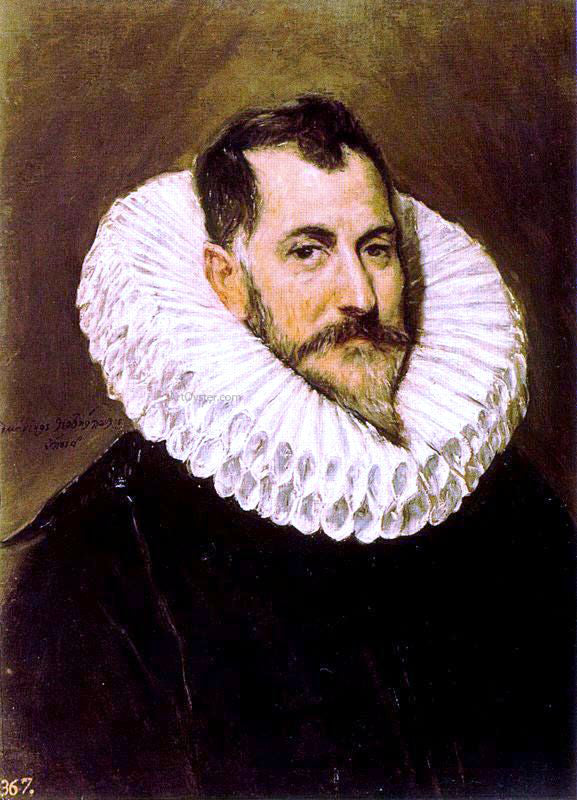  El Greco Portrait of a Gentleman - Art Print