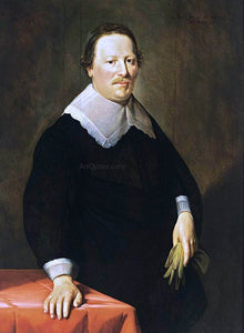  Hendrick Bloemaert Portrait of a Gentleman - Art Print