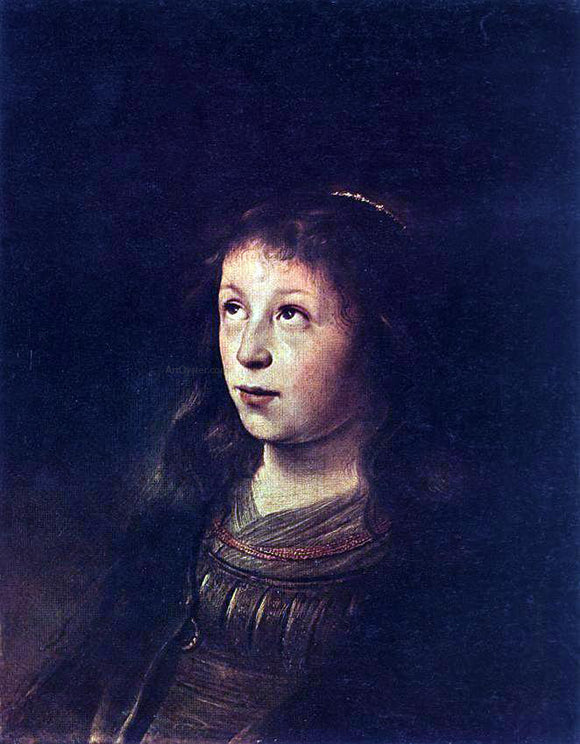  Jan Lievens Portrait of a Girl - Art Print