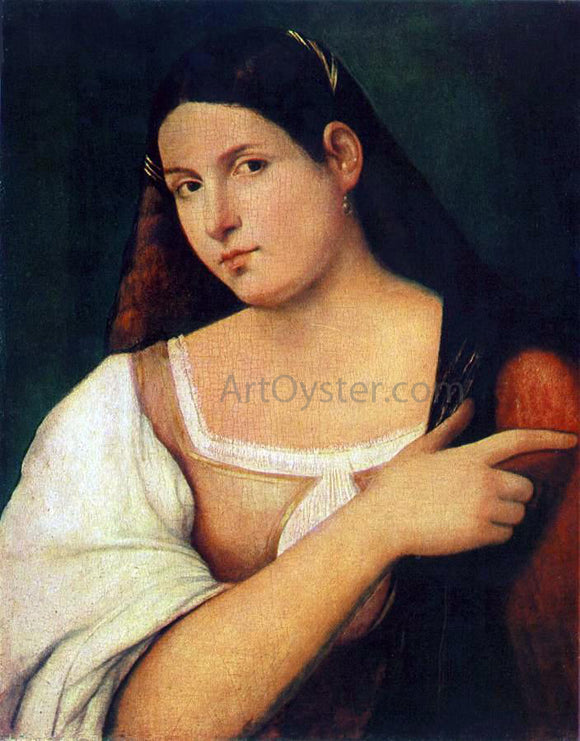  Sebastiano Del Piombo Portrait of a Girl - Art Print