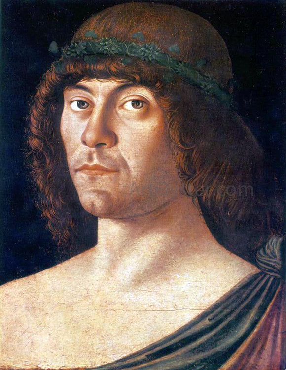  Giovanni Bellini Portrait of a Humanist - Art Print