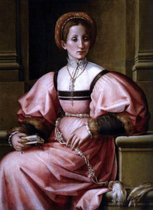  Pier Francesco Di Jacopo Foschi Portrait of a Lady - Art Print