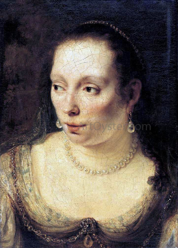  Ferdinand Bol Portrait of a Lady - Art Print