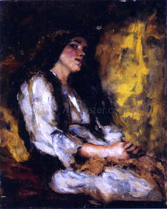  Ralph Wormsley Curtis Portrait of a Lady - Art Print