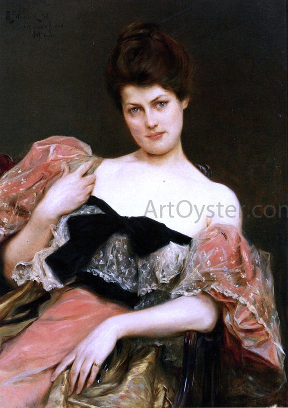  Julius LeBlanc Stewart Portrait of a Lady - Art Print