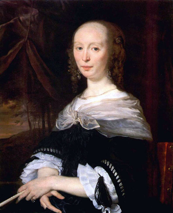  Abraham Van den Tempel Portrait of a Lady - Art Print