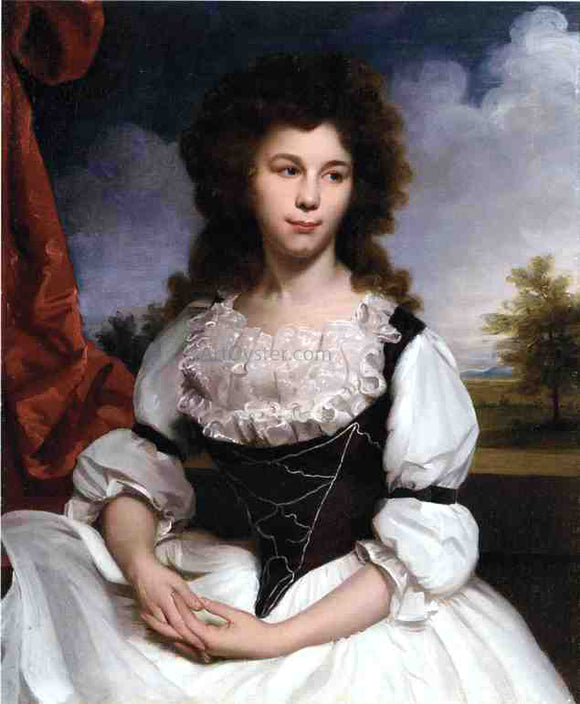  James Earle Portrait of a Lady - Art Print