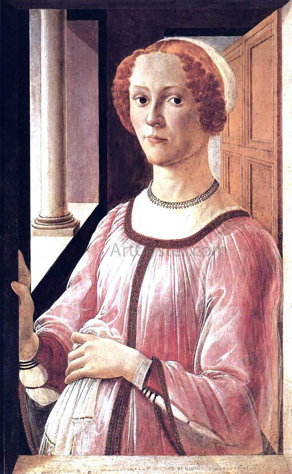  Sandro Botticelli Portrait of a Lady - Art Print