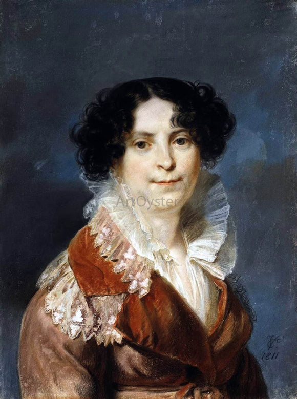  Carl Christian Vogel Von Vogelstein Portrait of a Lady - Art Print