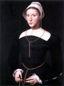  Willem Key Portrait of a Lady - Art Print