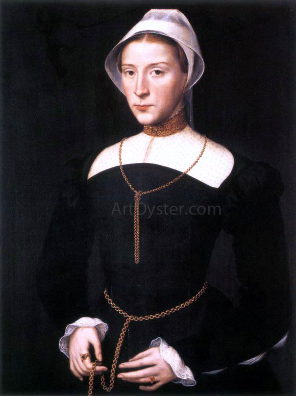  Willem Key Portrait of a Lady - Art Print
