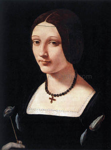  Giovanni Antonio Boltraffio Portrait of a Lady as St Lucy - Art Print