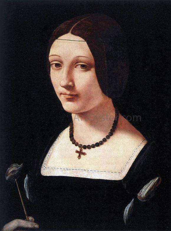  Giovanni Antonio Boltraffio Portrait of a Lady as St Lucy - Art Print