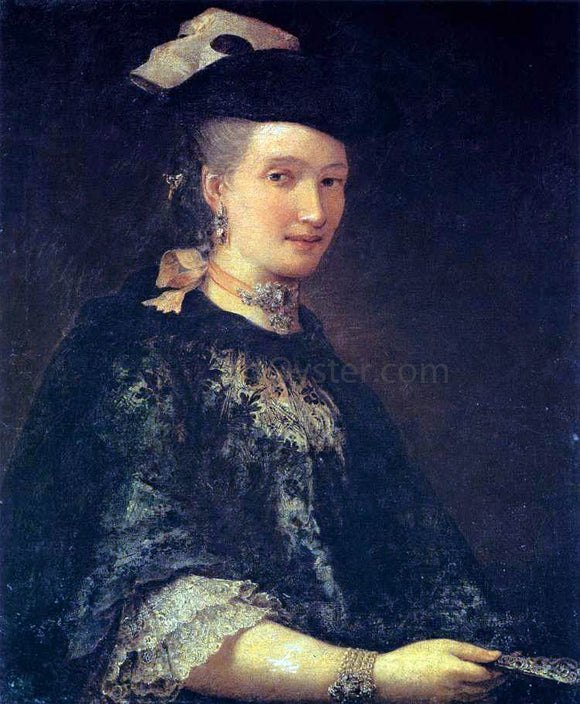  Alessandro Longhi Portrait of a Lady - Art Print