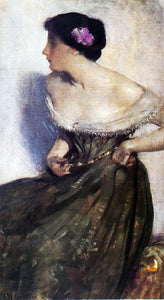  John White Alexander Portrait of a Lady - Art Print