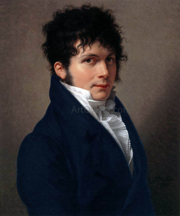  Francois-Xavier Fabre Portrait of a Man - Art Print