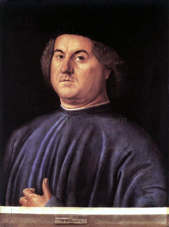  Alvise Vivarini Portrait of a Man - Art Print