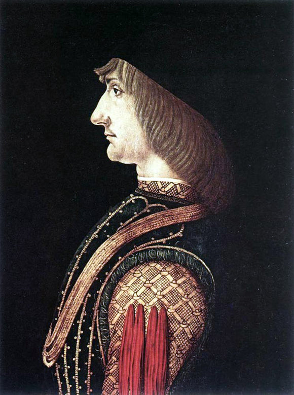  Ambrogio De Predis Portrait of a Man - Art Print