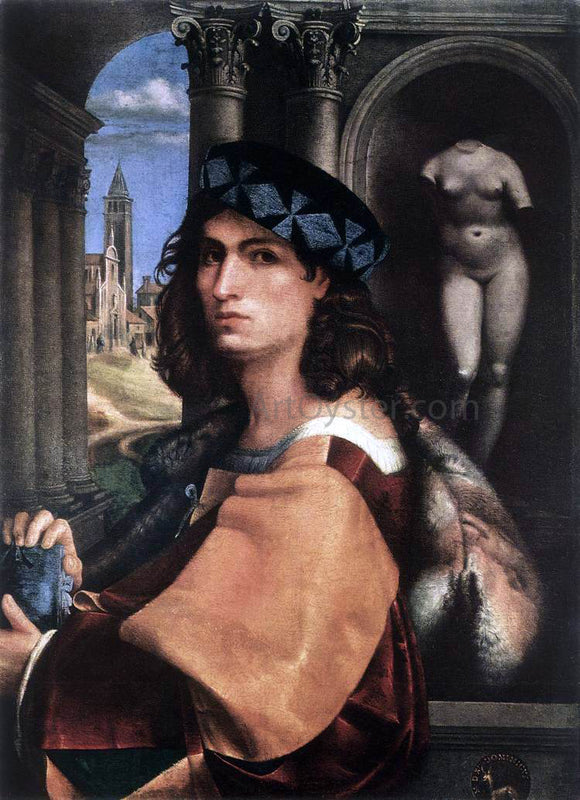  Domenico Capriolo Portrait of a Man - Art Print