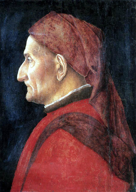  Andrea Mantegna Portrait of a Man - Art Print