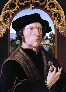  Jacob Cornelisz Van Oostsanen Portrait of a Man - Art Print