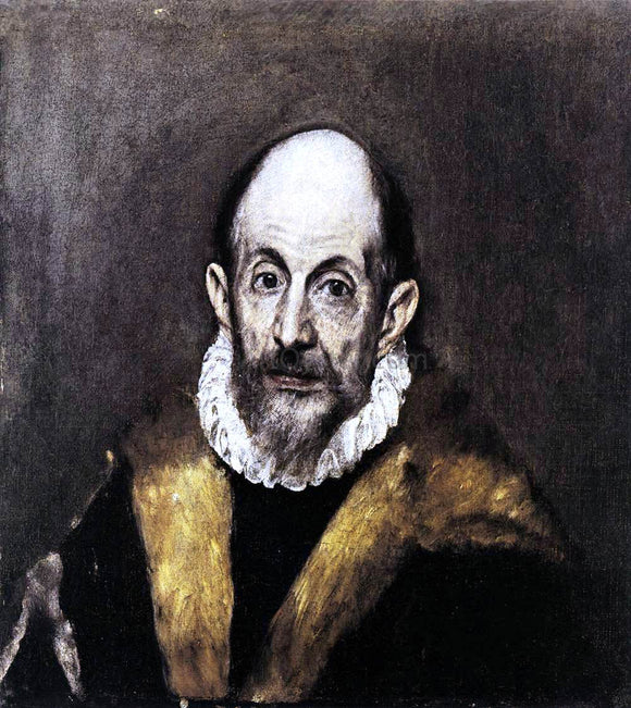  El Greco Portrait of a Man - Art Print