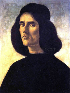  Sandro Botticelli Portrait of a Man - Art Print