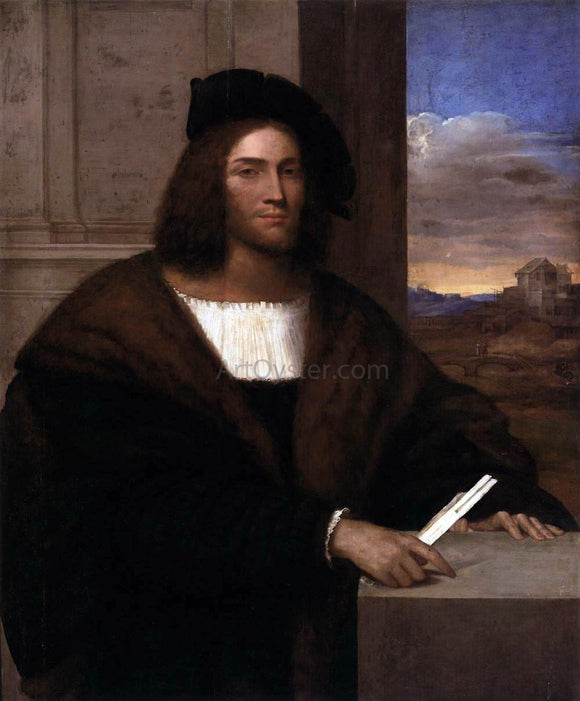  Sebastiano Del Piombo Portrait of a Man - Art Print