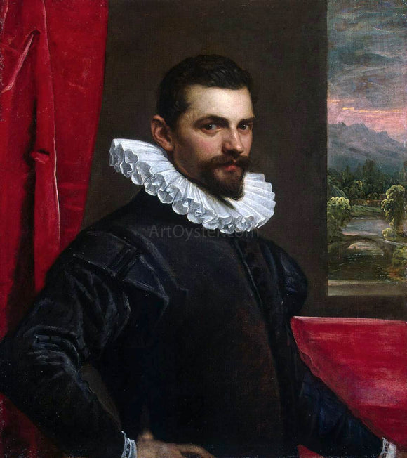  Domenico Robusti Portrait of a Man - Art Print