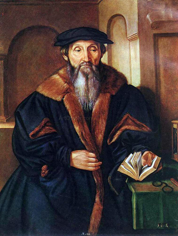  Georg Pencz Portrait of a Man - Art Print