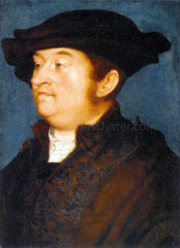  The Elder Hans Holbein Portrait of a Man - Art Print