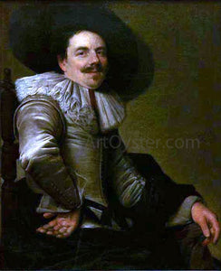 Willem Van der Vliet Portrait of a Man - Art Print