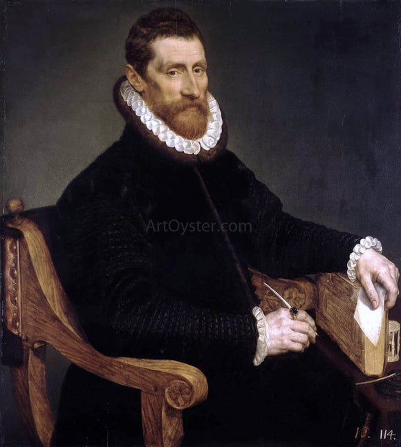 The Elder Frans Pourbus Portrait of a Man - Art Print
