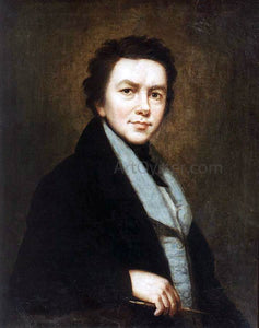  Janos Rombauer Portrait of a Man - Art Print