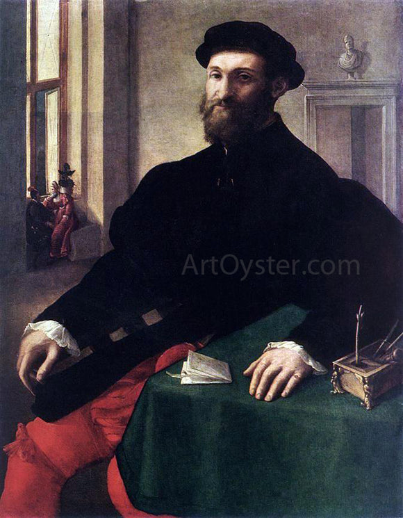  Giulio Campi Portrait of a Man - Art Print