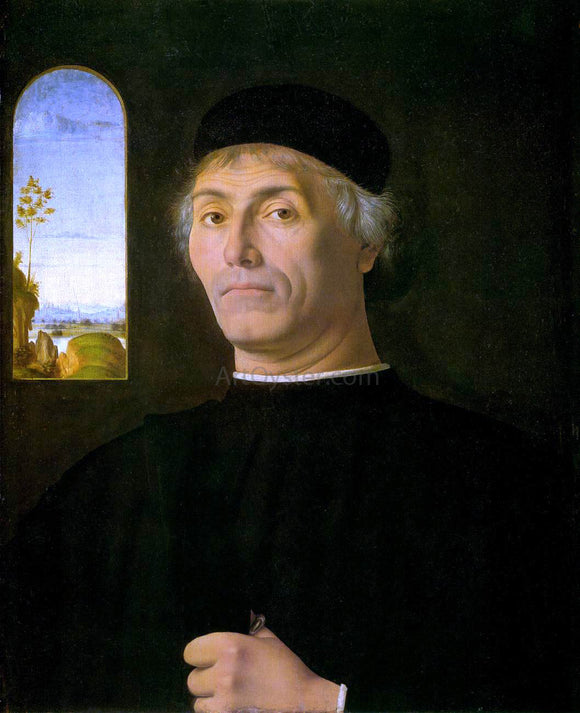  Andrea Solario Portrait of a Man - Art Print